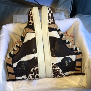 Christian Louboutin Rantus Orlato Pony Sneaker 41